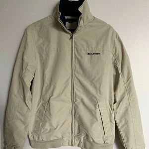 Cream Tommy Hilfiger Rain Jacket (S)